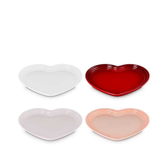 Heart Plates (Set of 4), view 3
